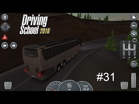 Driving School 2016/ Gameplay/ Episode #31 (Setra - ComfortClass)