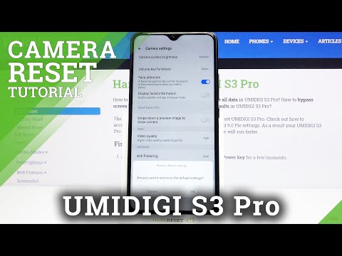 How to Reset Camera Settings in UMIDIGI S3 Pro – Restore Camera Defaults