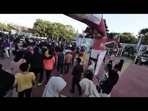 Keseruan Event Jalan Sehat Sumatera Ekspres