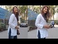 Pooja Hegde S White Chikankari Kurti Jeans Look Sorts Our Monday Fashion Woes