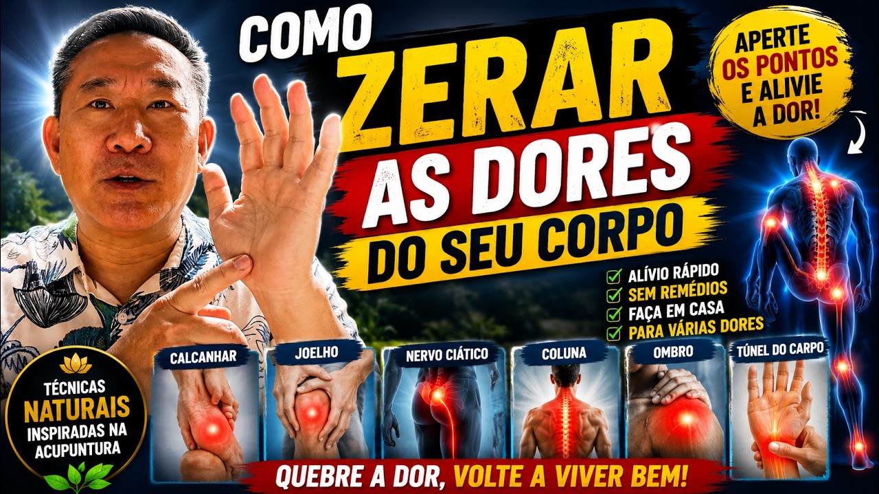 COMO ZERAR AS DORES DO SEU CORPO | Peter Liu