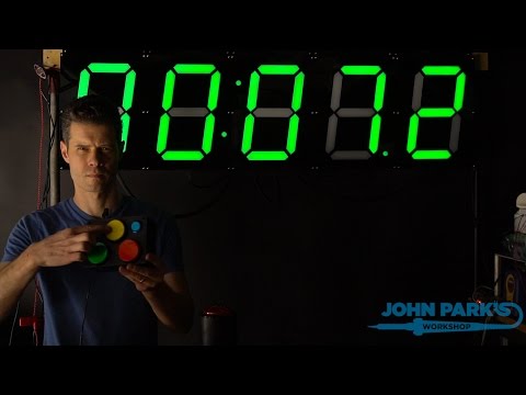 John Park's Ninja Timer Demo @adafruit #adafruit @johnedgarpark