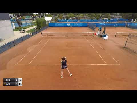 Talia Gibson v. (11)Shiho Akita - singles - W60 CANBERRA
