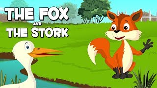 Moral Stories In Tamil  The Fox And The Stork  Ani