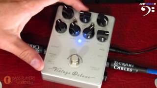 Video thumbnail for DarkGlass Electronics Vintage Deluxe Demo - Just Bass It by Just Bass It