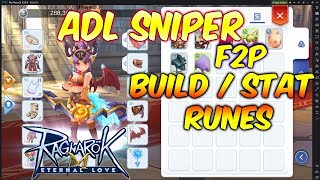 ADL Sniper Build F2P | Ragnarok Mobile Eternal Love