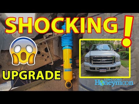 BILSTEIN SHOCKS for SEEMORE, our Ford F250 RV Tow Vehicle