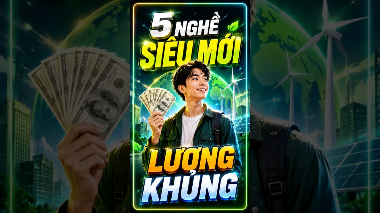 Thu nhập vượt trội với TOP 5 ngành nghề xanh mới nổi