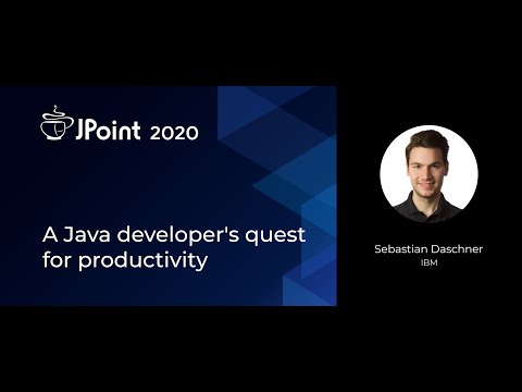 Sebastian Daschner — A Java developer's quest for productivity