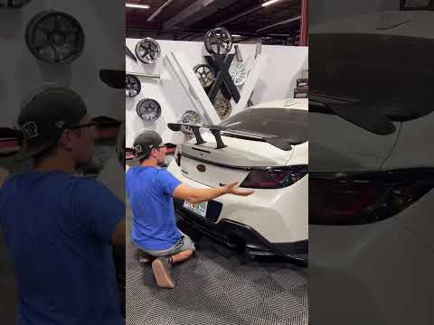 New Sard Wing for BRZ & GR86 #subaru #noble #importimageracing