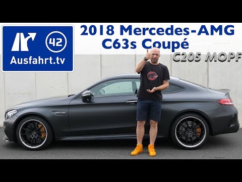 2018 Mercedes-AMG C 63 S Coupé (C205 Mopf) - Kaufberatung, Test, Review