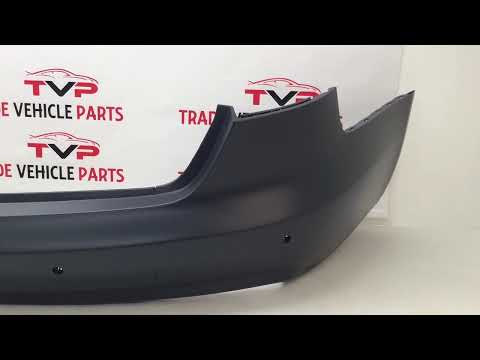 Fits Audi A4 B8 2012-2015 Facelift Rear Bumper Primed With Pdc Holes Saloon Standard Models video