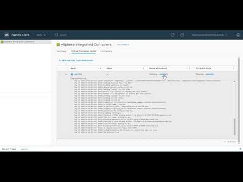 vSphere Integrated Containers (VIC) Networking with NSX