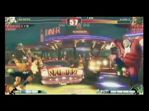 SF4:Kazun (Ru) vs YHC (Dh) - a-cho Casual Matches - 19-09-2009