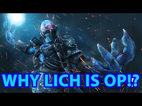 Why Lich is OP right now in patch 7.06d (56% win rate)