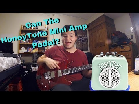 Can The Honeytone Mini Amp Pedal? (Amp Pedal Test)