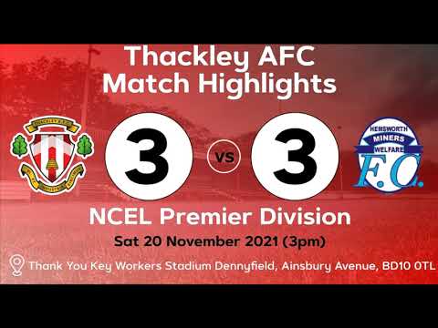 Thackley v Hemsworth MW FC -  20.11.21 - NCEL Premier Division