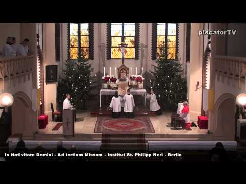In Nativitate Domini Ad tertiam Missam 12 Canon - Traditional Latin Mass