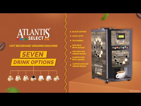 Atlantis Select 7 Tea Coffee Vending Machine at ₹ 26000