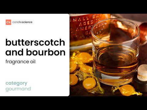 Butterscotch and Bourbon Fragrance Oil from CandleScience