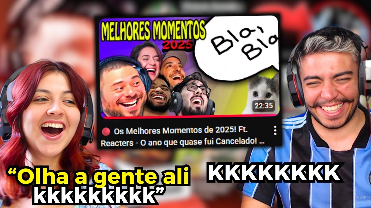 🔴 Os Melhores Momentos de 2025! Ft. Reacters - O ano que quase fui Cancelado! RETROSPECTIVA! | REACT