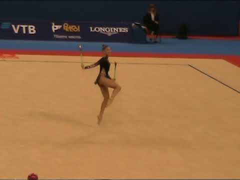 Sabina Tashkenbaeva Clubs World Championships 2018 AA Final