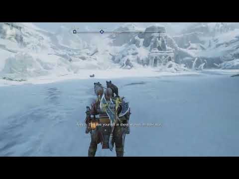 Freya accuses Kratos for his wolves. God Of War Ragnarok.