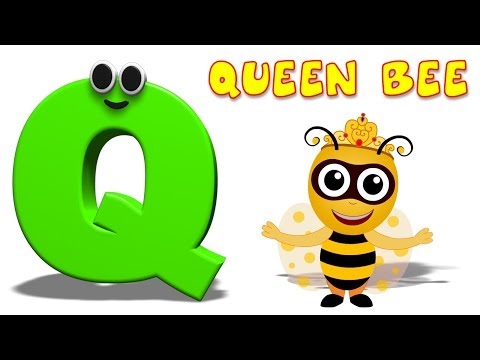 Phonics Letter- Q | Alphabet Nursery Rhymes For Children | Learning Videos For Toddlers by Kids Tv