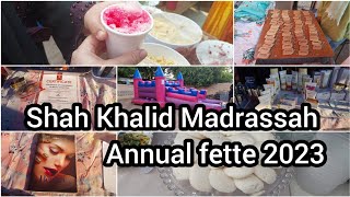 Visited Shah Khalid Madrassah Annual Fette 2023 | Desi Food Clothing & Other Stalls At Fette