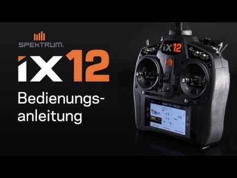 Spektrum IX 12 Videomanual  - Die eingebaute Bedienungsanleitung