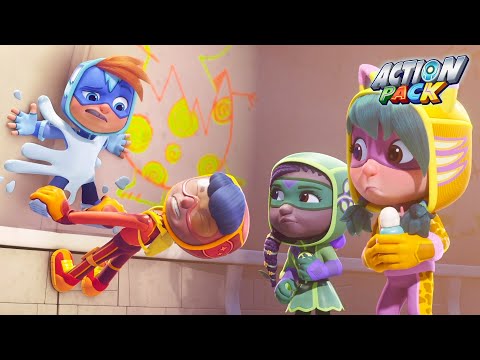 💪Dramatisches Lama | Action Pack Deutsch | Superhelden-Zeichentrickfilme für Kinder