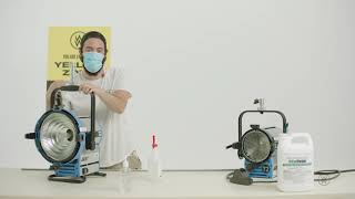 Lighting & Grip Disinfecting Guide – Tungsten & HMI Fixtures | William F. White International Inc.