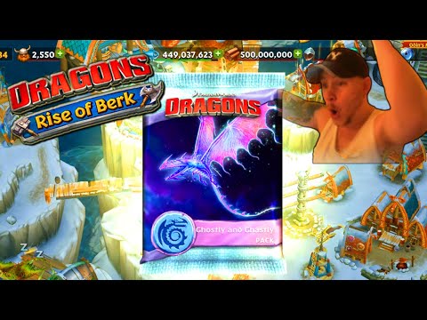GHOSTLY & GHASTLY PACK OPENING!!!! | Dragons: Rise Of Berk #129