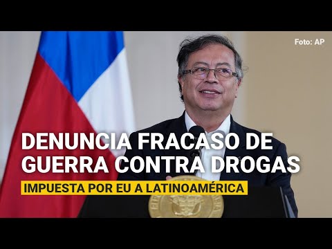 Petro, como AMLO, denuncia el fracaso de la guerra contra las drogas impuesta por EU