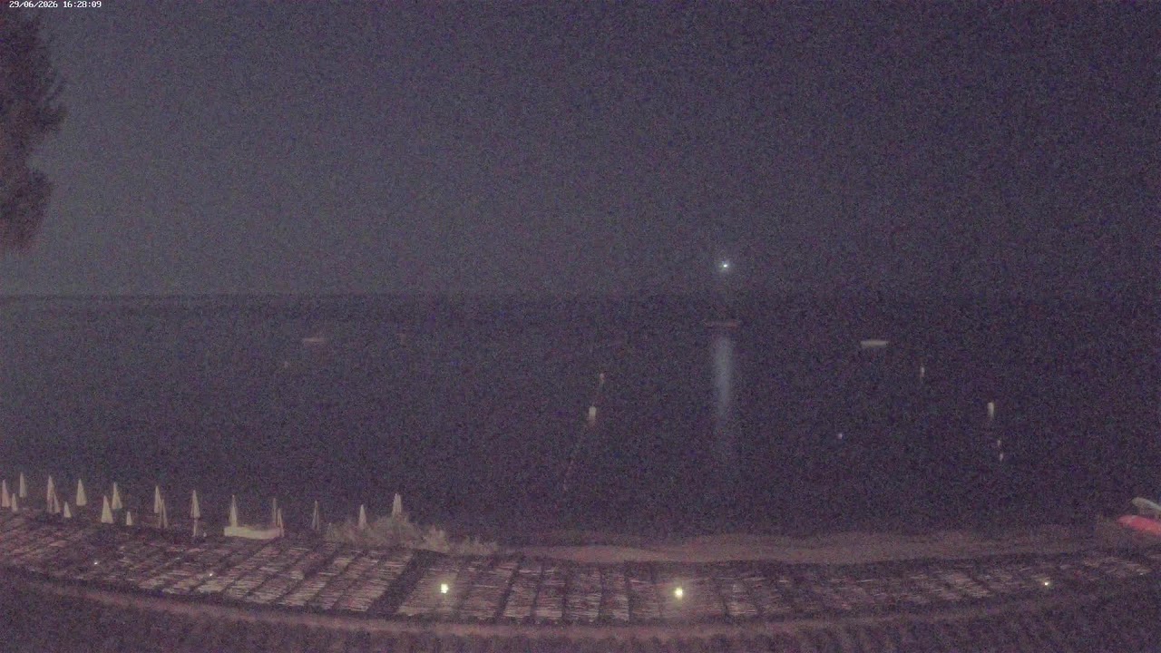 Live webcam view of Gigaro Beach & Mediterranean Sea