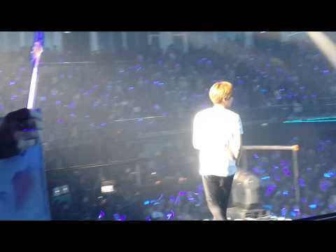 [Fancam] 20150110 WonHyuk moment in A-Oh #SS6BKKDay1