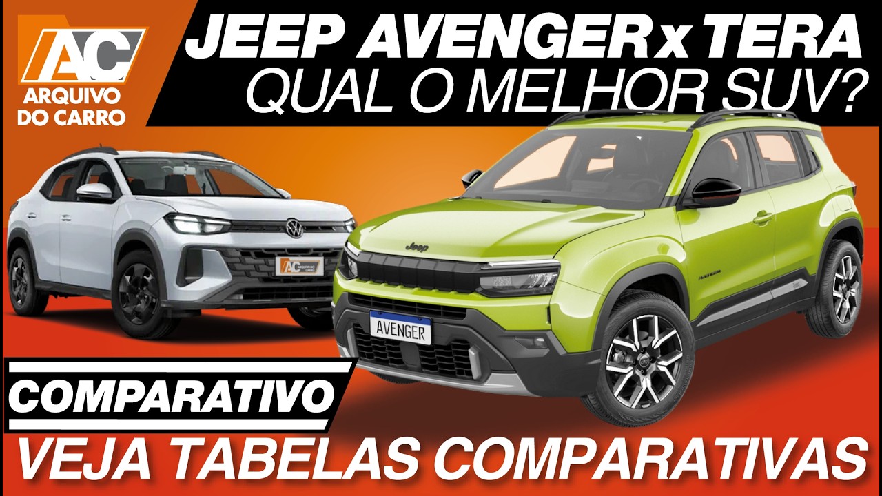 COMPARATIVO: TERA x AVENGER – CUSTANDO CERCA DE R$ 120 MIL! QUAL O MELHOR?
