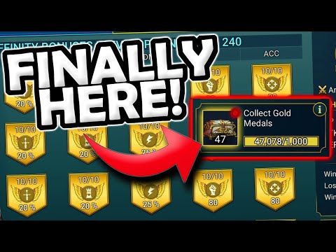 BETTER THAN WHAT WE THOUGHT! GOLD MEDAL CHEST IS LIVE! | RAID SHADOW LEGENDS