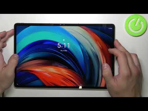 All Screen Lock Methods of LENOVO Tab P12 Pro // Review // How to Set Up Biometrics Unlock Methods