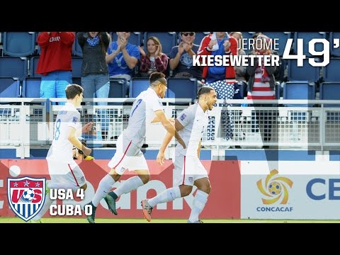 U-23 MNT vs. Cuba: Jerome Kiesewetter Second Goal - Oct. 3, 2015