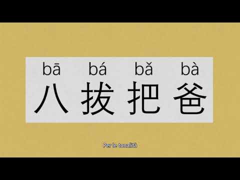 Corso base della lingua cinese - PINYIN Lezione 1