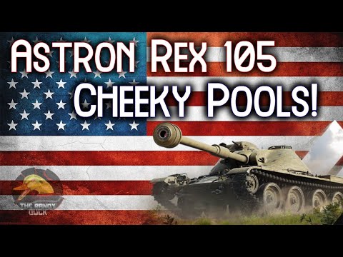 ASTRON Rex 105 mm: Cheeky Pools! II Wot Console - World of Tanks Console Modern Armour
