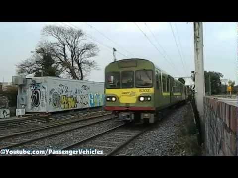 Dart train number 8302 - Sandymount, Southbound