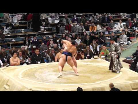 Sumo wrestling Osaka Japan
