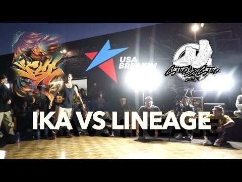 IKA vs LINEAGE | 1v1 USA Breakin' Qualifier Top 4 | Furious Styles 29th Anniv | #SXSTV
