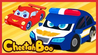 Let&#39;s go! Rescue cars! | Best Kids songs | Vehicles, Dinosaurs + Animal Nursery Rhymes #Cheetahboo