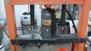 Orchard Diary 10/12/2013: Harbor Freight cider press replacement traveling beam