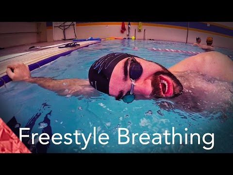 4 Breathing exercises for smooth freestyle swimming. Progressions. Beginners Video
