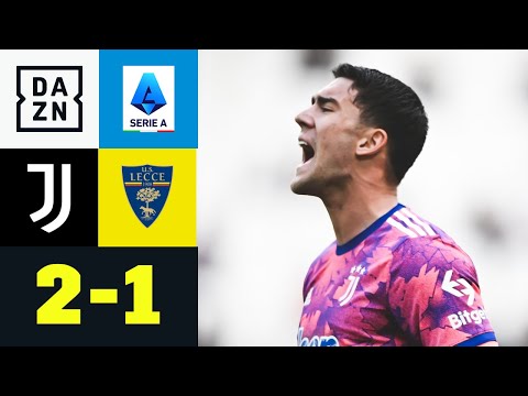Freistoßhammer! Juve will Vizemeisterschaft: Juventus - Lecce | Serie A | DAZN