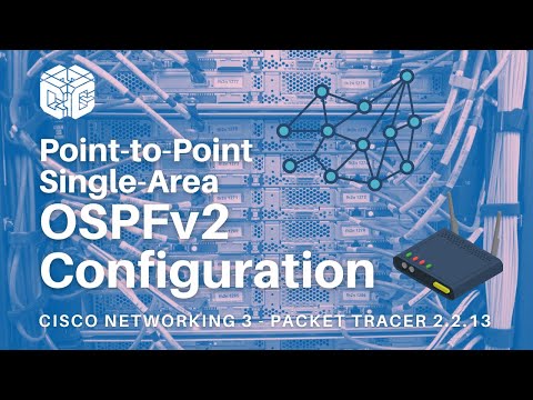 CCNA3 (PT 2.2.13) Point to Point Single Area OSPFv2 Configuration